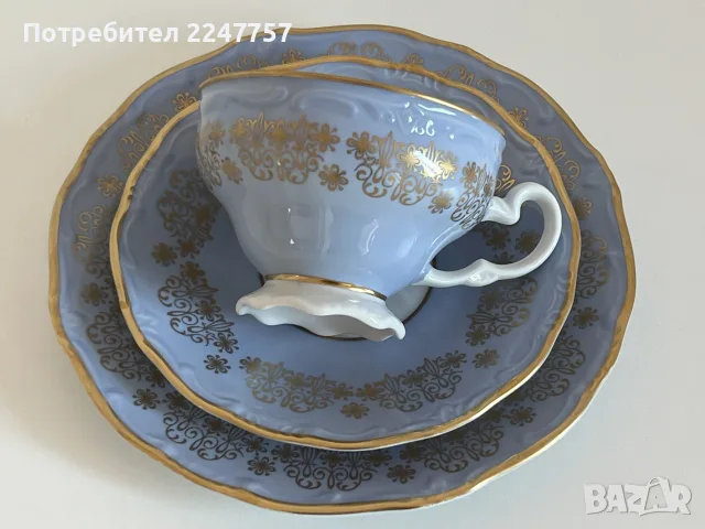 Рядък цвят троен сет Weimar