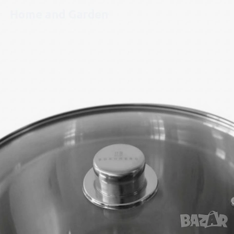 Тенджера Edenberg – неръждаема стомана с многослойно дъно за бързо и равномерно готвене, снимка 6 - Съдове за готвене - 54028543