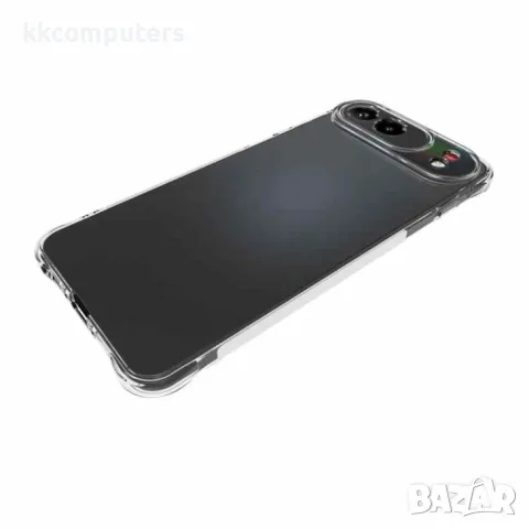 За ZTE nubia Air Pro Удароустойчив TPU Калъф със Скрийн Протектор – Прозрачен, снимка 4 - Калъфи, кейсове - 55376493