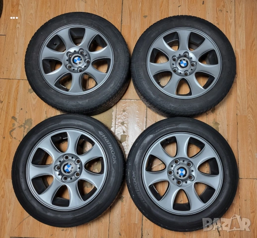 джанти 16" 5х120 BMW летни гуми 205/55/16, снимка 2 - Гуми и джанти - 55085532