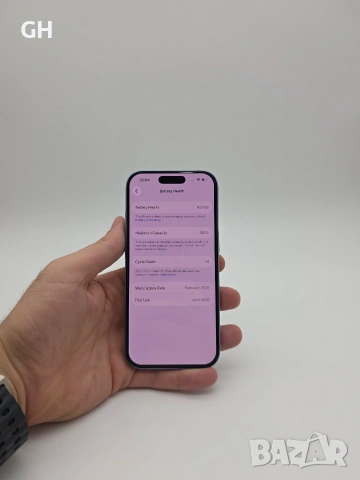 iPhone 17 256 GB Blue |  Гаранция | Като нов, снимка 3 - Apple iPhone - 55126160