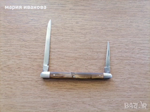 Ножка Буковец с маркировка щъркел , снимка 3 - Ножове - 54994189