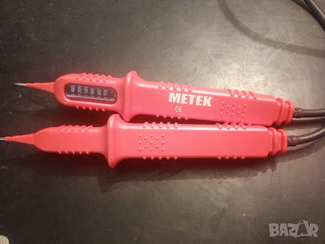 Metek MVT 808 А двуполюсен тестер за напрежение 12V до 400V
