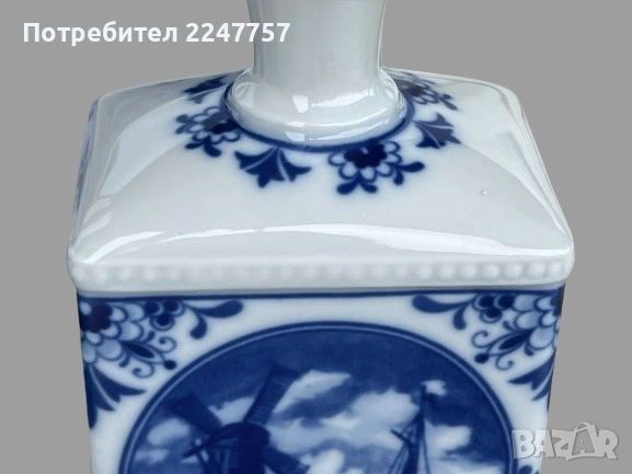 Комплект оливерник порцелан Echt Kobalt , снимка 7 - Други - 54915714