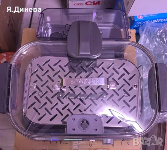 Уред за готвене на пара Cuisinart 5L, снимка 6 - Уреди за готвене на пара - 55504560