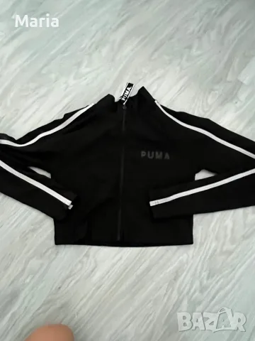 Дамско спортно горнище Puma S (EU 36) – черно