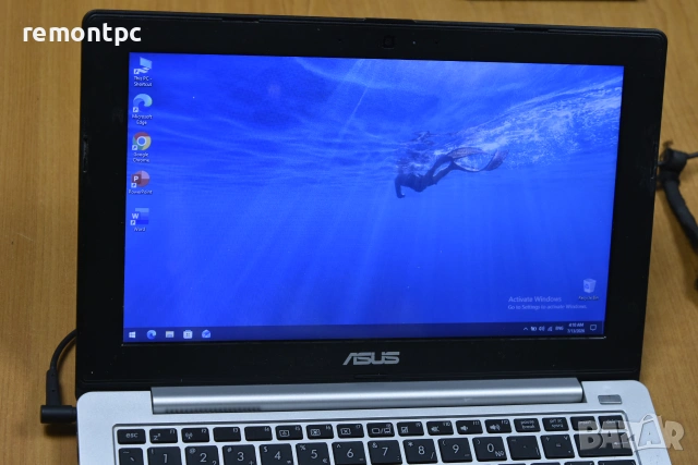 ASUS X201E 11 инчов . 4 GB DDR3 . 320 GB HDD - батерия и зарядно, снимка 3 - Лаптопи за работа - 55262347
