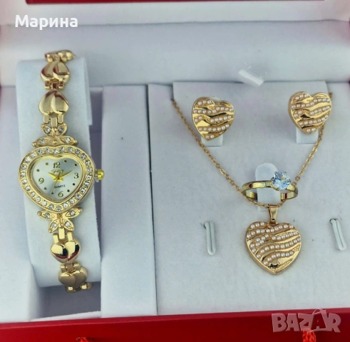 Комплект Златно сърце Royal Set – 5в1 луксозен подарък ✨