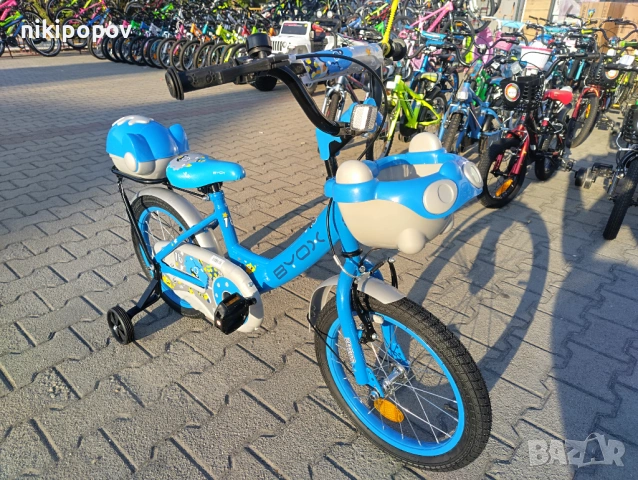 X Детски велосипед 16" 1602 син, снимка 12 - Велосипеди - 54395465