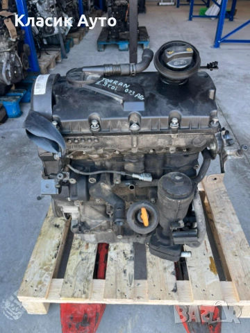 Двигател Volkswagen TOURAN 1.9 TDI 105к.с.-КОД:BKC