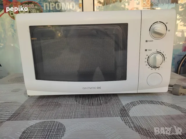 Продавам Употребявана микровълова печка DAEVO KQG -6L35 със грил, снимка 13 - Микровълнови - 55646049