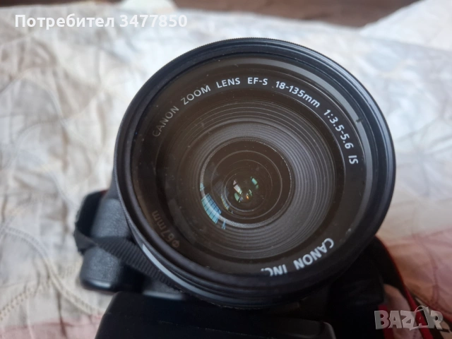 Фотоапарат Canon 60D+обектив 18-135mm IS, снимка 2 - Обективи и филтри - 54035392