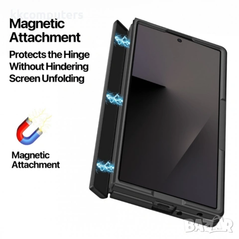 Магнитен Калъф за Samsung Galaxy Z Fold8 DUX DUCIS Yind Series с Протектор – 3 цвята, снимка 7 - Калъфи, кейсове - 54680478