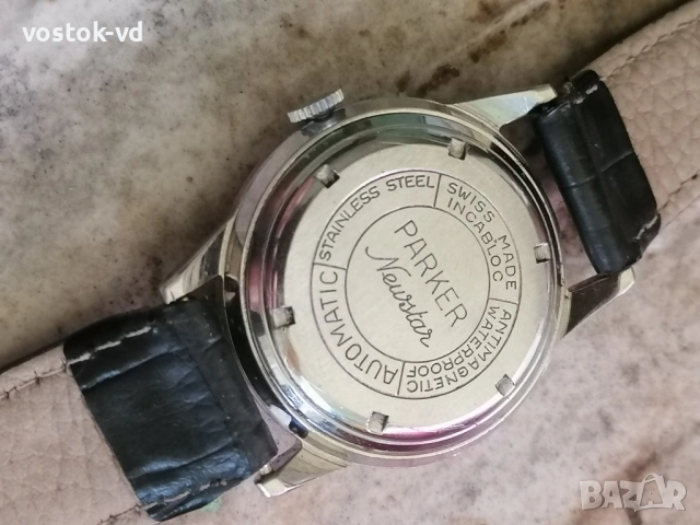 PARKER NEWSTAR STAR AUTOMATIC - РАБОТЕЩ , снимка 14 - Антикварни и старинни предмети - 54654090