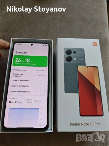 Xiaomi redmi note 13 pro, 4g, 256gb, без зарядно, снимка 4 - Xiaomi - 55153288
