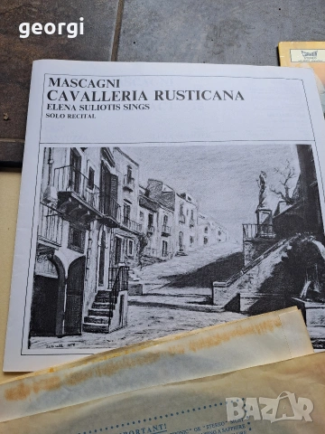 5 грамофонни плочи с оперна и класическа музика 34/5, снимка 9 - Грамофонни плочи - 53993191