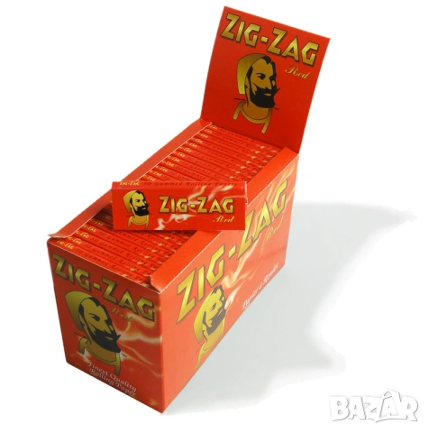 Хартийки за цигари Zig Zag Red (70мм), снимка 2 - Други - 55027316