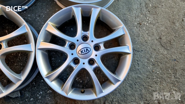 Киа Хюндай 15 5х114,3 лети джанти Kia Hyundai 5x114,3, снимка 5 - Гуми и джанти - 54145546