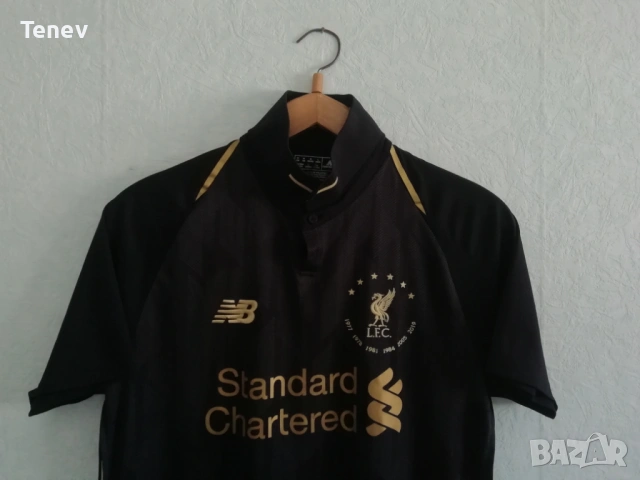 LIVERPOOL 6 TIMES LIMITED EDITION 2018-2019 оригинална тениска фланелка екип Ливърпул New Balance , снимка 4 - Тениски - 43886979