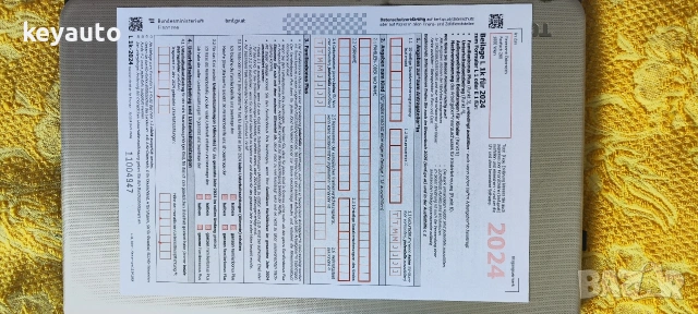 Документи L1 Erklarung L1k L1i, снимка 2 - Копирни услуги - 54344660