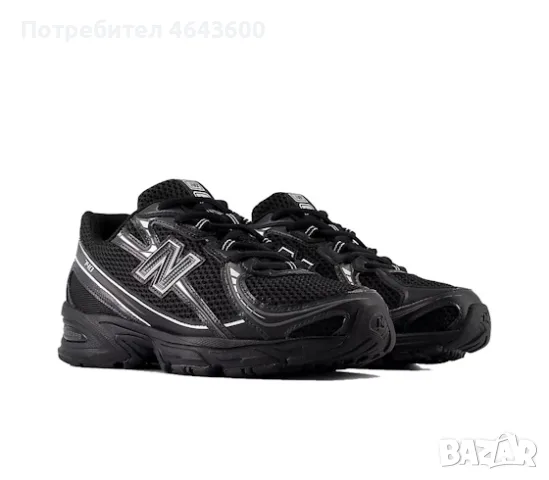 New Balance 740v2 Black Grey Silver, снимка 3 - Маратонки - 55691400
