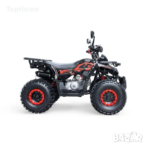 Бензиново АТВ 150cc кубика - Shark (Черен), снимка 4 - Мотоциклети и мототехника - 54095492