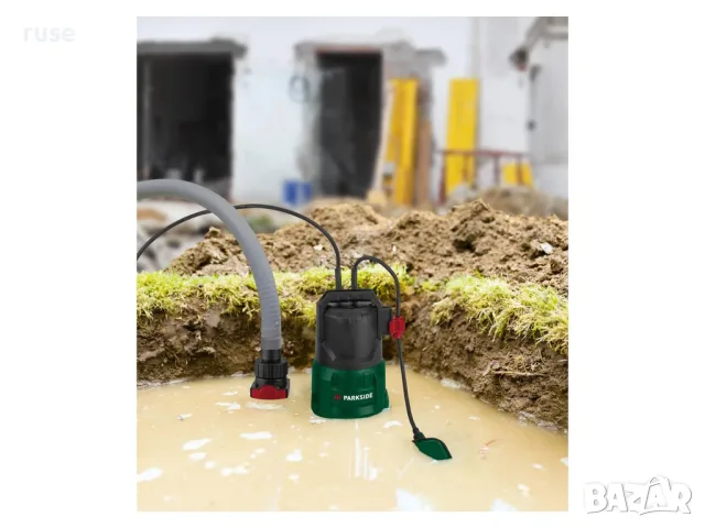 НОВИ! Потопяема помпа за мръсна вода Parkside 400W до 7м, снимка 6 - Напояване - 55393646