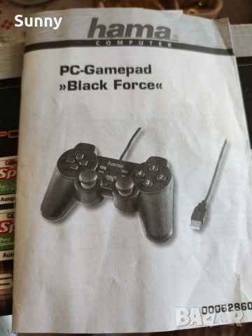 Джойстик Hama(PC Gamepad) за PlayStation 3, снимка 2 - PlayStation конзоли - 54956621