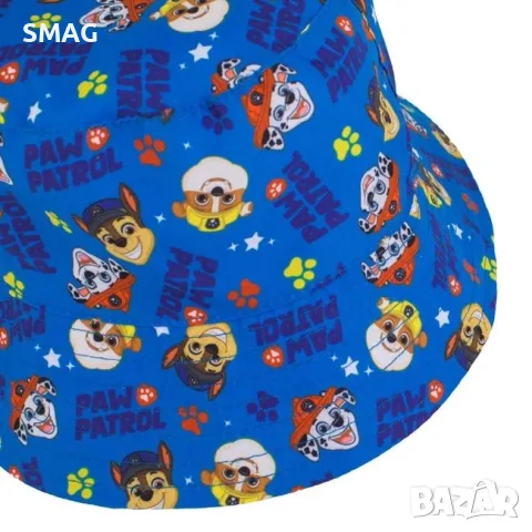Бебешка шапка тип bucket за момче синя paw patrol лято_1248884, снимка 2 - Други - 55358691