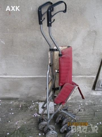 Стара количка, снимка 3 - Детски колички - 54171724