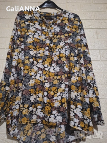 СТРАХОТНА ТУНИКА В ЕФЕКТЕН ДЕСЕН 3XL, снимка 3 - Туники - 54392983