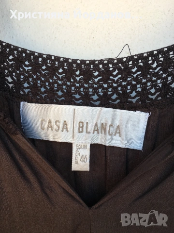 Дълга лятна памучна рокля Л/ХЛ, снимка 2 - Рокли - 54327582