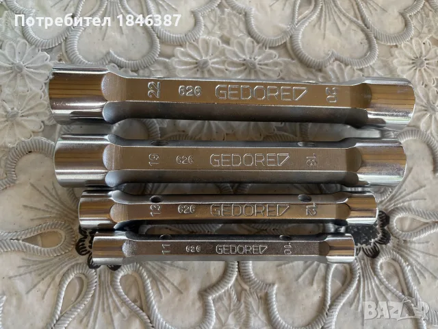 Нови глухи ключове Gedore