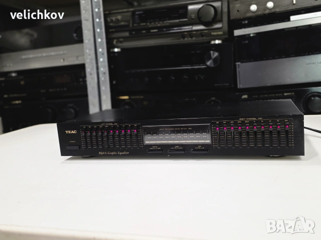 🔥 ЯПОНСКО СТУДИЙНО СЪВЪРШЕНСТВО! 10-Лентов Графичен Еквилайзер TEAC EQA-6 🇯🇵📊, снимка 3 - Ресийвъри, усилватели, смесителни пултове - 55019954
