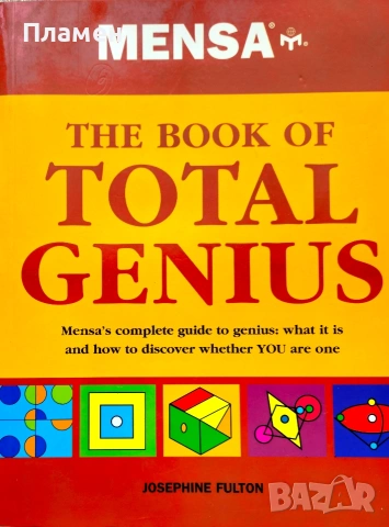 Mensa The Book of Total Genius Josephine Fulton 