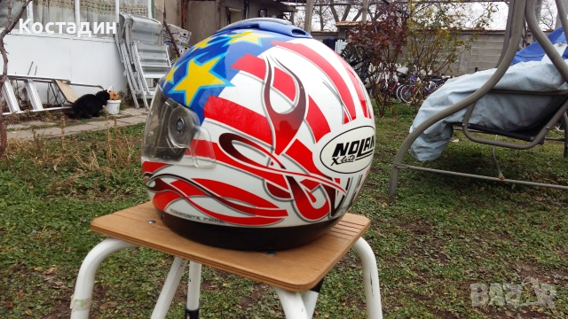Мото каска Nolan Xlite 60-62 см, снимка 5 - Аксесоари и консумативи - 55005494