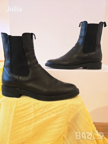 Стилни кожени ботуши Vagabond, снимка 2 - Дамски боти - 54246201