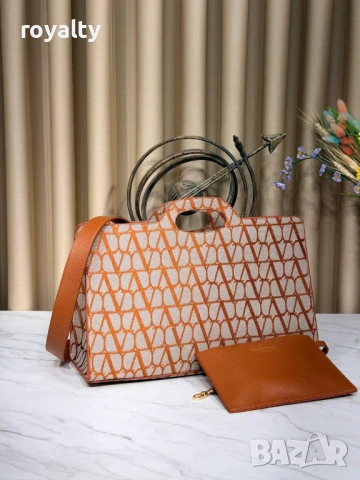 Valentino Нова Кожена Дамска Чанта Валентино Различни Цветове , снимка 7 - Чанти - 54621465