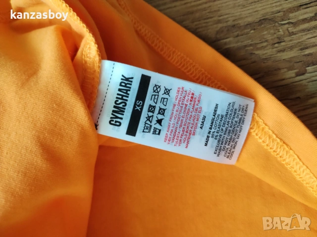 Gymshark Essential Oversized T-Shirt - мъжка фитнес тениска ЕЛАСТИЧНА XS, снимка 6 - Тениски - 54044022