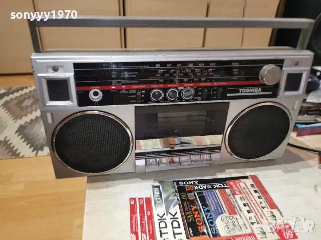 TOSHIBA RT-6035 MADE IN JAPAN-ВНОС FRANCE 0208261937L4, снимка 4 - Радиокасетофони, транзистори - 55512595