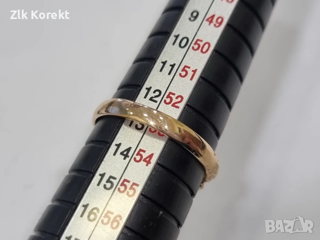 Дамски златен пръстен във формата на змия, снимка 12 - Пръстени - 55014033