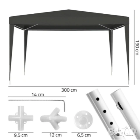 Градинска шатра., снимка 6 - Други - 54223936