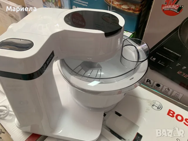 Кухненски робот BOSCH MUM2 700W / Планетарен миксер, снимка 11 - Кухненски роботи - 55638689