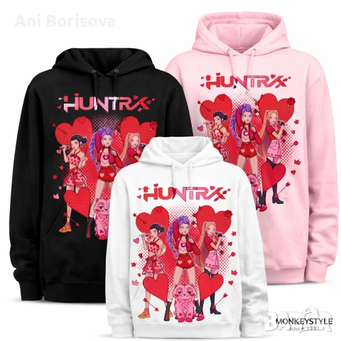 HUNTR/X детски тениски и суитшъри – нови модели, снимка 4 - Детски комплекти - 54087218