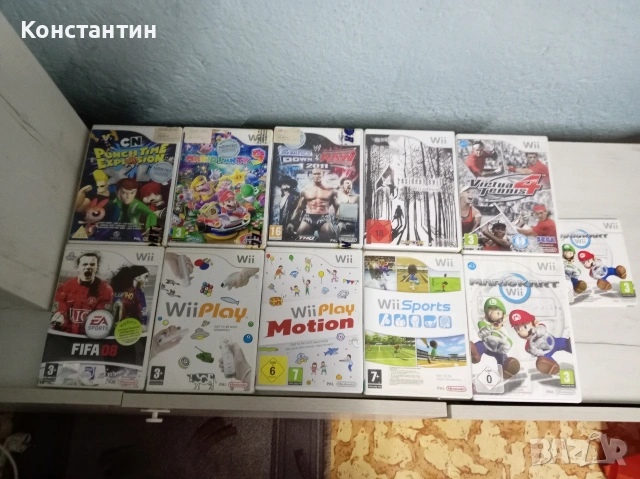 Колекционерска конзола Nintendo wii, снимка 13 - Nintendo конзоли - 53950948
