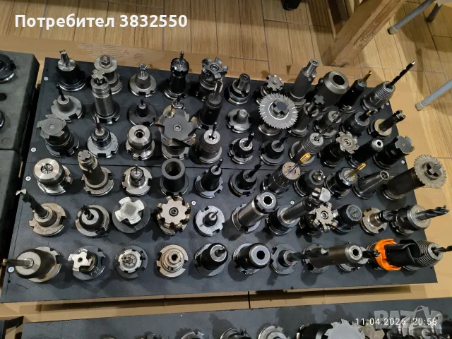 Дорници държачи за фреза с инструменти SK40 - 250 броя, снимка 2 - Стругове - 55624355