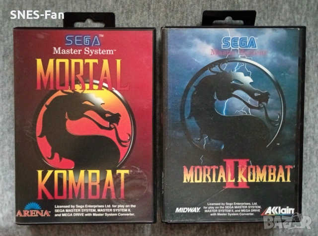 Sega Master System игри част 2, снимка 2 - Други игри и конзоли - 54886439