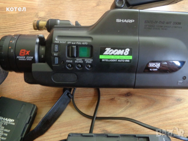 Продавам  Ретро Видеокамера Sharp VL-C690S , снимка 3 - Камери - 54220368