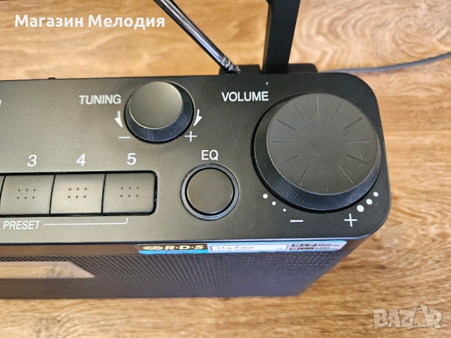 Радио Panasonic RF-U300 – Кристален прием с RDS и модерен дизайн, снимка 6 - Радиокасетофони, транзистори - 54606060