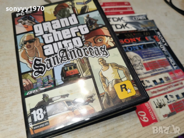 SAN ANDREAS 0605261741H1E3R, снимка 4 - Игри за PC - 54442491
